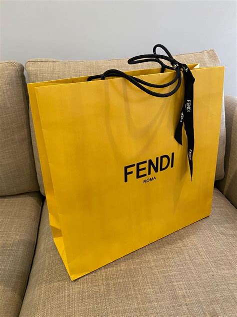 fendi paper bag original|check if fendi bag is genuine.